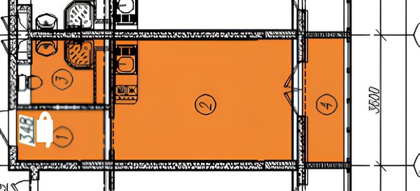 Продам однокомнатную (1-комн.) квартиру, Искры (Адлерский р-н) ул, 88к3, Сочи г