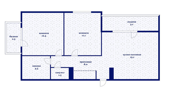 Продам трехкомнатную (3-комн.) квартиру, им. генерала Корнилова ул, 14к1, Краснодар г