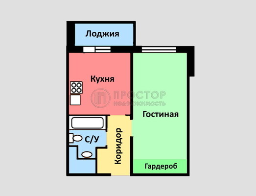Продам однокомнатную (1-комн.) квартиру, Новое ш, 12к1, Дрожжино рп