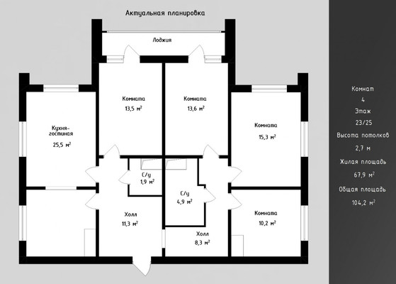 Продам многокомнатную квартиру, Лидии Зверевой ул, 5к1, Санкт-Петербург г