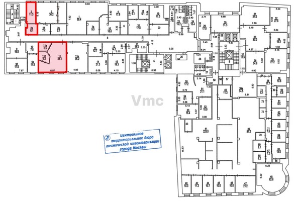 Сдам офисное помещение 60 м2, Тверская ул, 16 1, Москва г