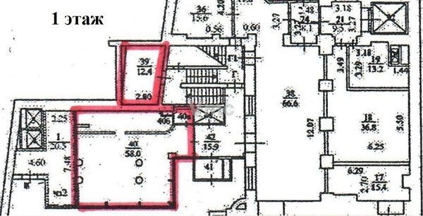 Сдам коммерческое помещение 85,3 м2, Большой Путинковский пер, 5, Москва г