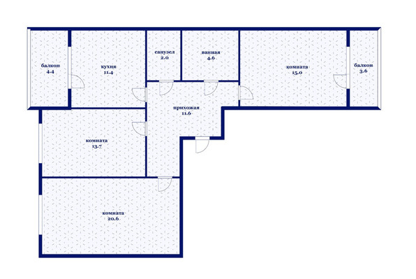 Продам трехкомнатную (3-комн.) квартиру, Колхозная ул, 5, Краснодар г