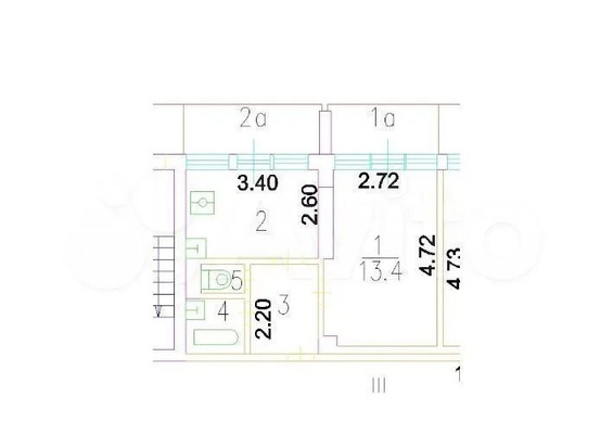 Продам однокомнатную (1-комн.) квартиру, Славянский б-р, 15, Москва г
