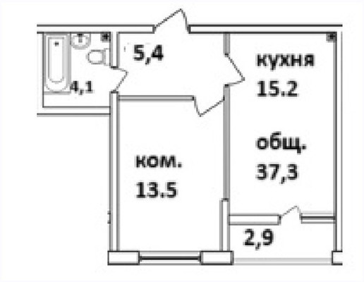 Продам однокомнатную (1-комн.) квартиру, Западный Обход ул, 39/2к5, Краснодар г