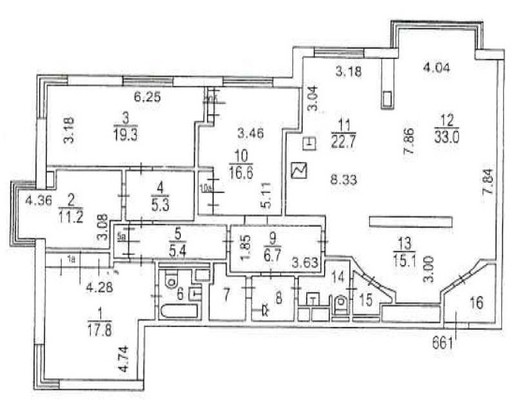 Продам многокомнатную квартиру, Мосфильмовская ул, 70к3, Москва г