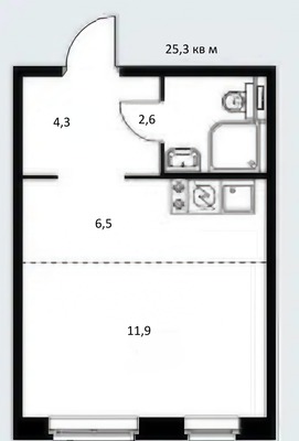 Продам однокомнатную (1-комн.) квартиру, 8 Марта ул, 18к1, Люберцы г