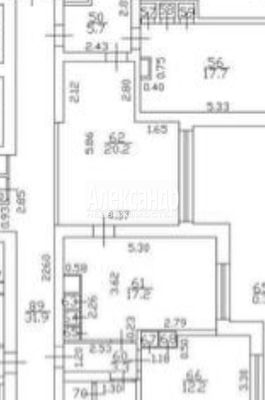 Продам 2-комн. в 9-комн. квартире, Маршала Говорова ул, 8, Санкт-Петербург г