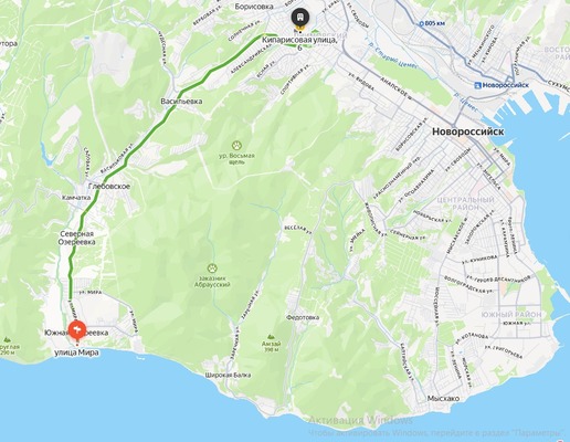 Продам однокомнатную (1-комн.) квартиру, Кипарисовая ул, 6, Цемдолина с