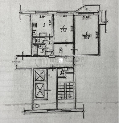 Продам двухкомнатную (2-комн.) квартиру, Центральная ул, 4, Пуршево д
