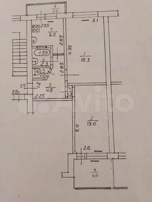 Продам двухкомнатную (2-комн.) квартиру, Невская (Центральный р-н) ул, 21А, Сочи г