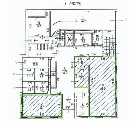 Сдам коммерческое помещение 84 м2, Барыковский пер, 2, Москва г