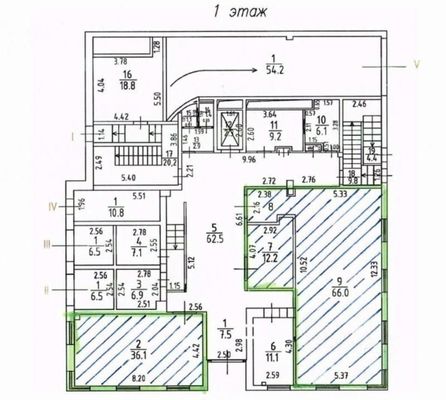 Сдам коммерческое помещение 36 м2, Барыковский пер, 2, Москва г