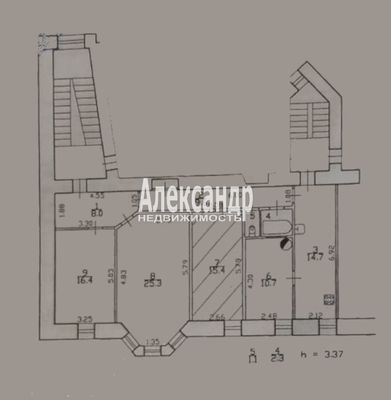 Продам многокомнатную квартиру, Кронверкская ул, 17/1, Санкт-Петербург г