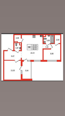 Сдам двухкомнатную (2-комн.) квартиру, Большая Балтийская ул, 10к2, Новоселье гп