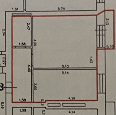Продам однокомнатную (1-комн.) квартиру, Майский пер, 3, Калининград г