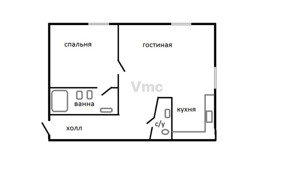 Продам двухкомнатную (2-комн.) квартиру, Столетова ул, 19, Москва г