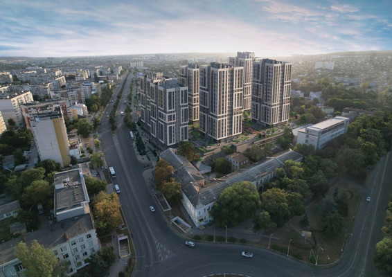 Продам однокомнатную (1-комн.) квартиру (долевое), Грибоедова ул, 7к2, Симферополь г