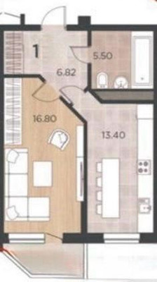 Продам однокомнатную (1-комн.) квартиру, Командорская ул, 15, Краснодар г