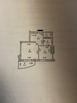 Продам однокомнатную (1-комн.) квартиру, Космонавтов пр-кт, 37, Ростов-на-Дону г