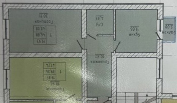 Продам однокомнатную (1-комн.) квартиру, Головко ул, 200, Нальчик г
