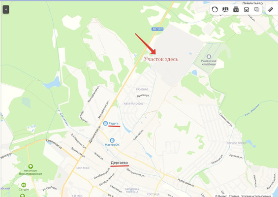 Продам землю для коммерческого использования 8 соток, совхоза Раменское п