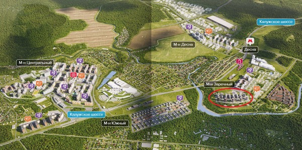 Продам трехкомнатную (3-комн.) квартиру (долевое), 6к2, Десна д