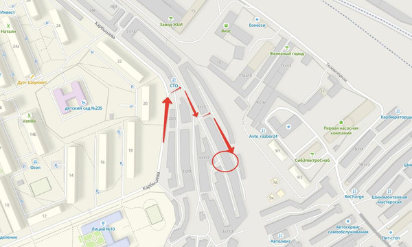 Продам гараж 24,9 м2, Карбышева ул, 3, Красноярск г