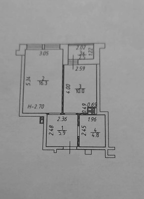 Продам однокомнатную (1-комн.) квартиру, Тибетская ул, 1вк1, Ростов-на-Дону г