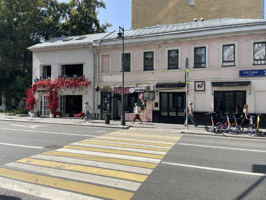 Продам коммерческое помещение 92 м2, Сретенка ул, 7, Москва г