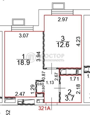 Продам однокомнатную (1-комн.) квартиру, Корнейчука ул, 27, Москва г