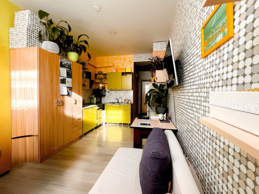 Продам однокомнатную (1-комн.) квартиру, Виноградная ул, 224/11, Беранда с