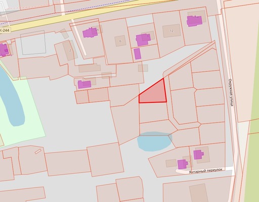 Продам участок 5,3 соток, ИЖС, Прибрежная ул, Заостровье п, 0 км от города