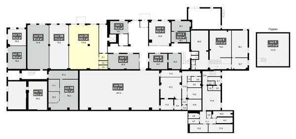 Продам коммерческое помещение 125,1 м2, Электродная ул, 2, Москва г