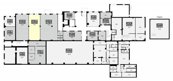 Продам коммерческое помещение 73,2 м2, Электродная ул, 2, Москва г