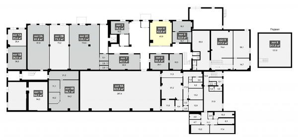 Продам коммерческое помещение 43,9 м2, Электродная ул, 2, Москва г