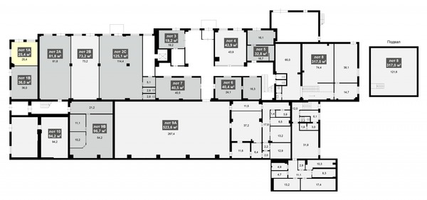 Продам коммерческое помещение 25,4 м2, Электродная ул, 2, Москва г
