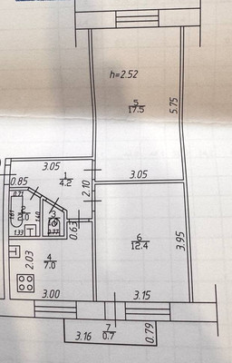 Продам двухкомнатную (2-комн.) квартиру, Гудованцева ул, 37, Казань г