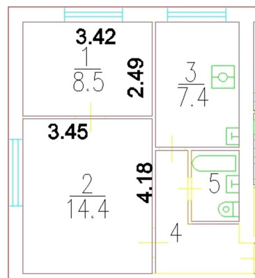 Продам двухкомнатную (2-комн.) квартиру, Калибровская ул, 11, Москва г