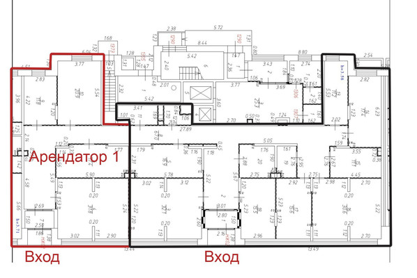 Сдам коммерческое помещение 237 м2, Кирова (Центральный мкр.) ул, 17к1, Домодедово г