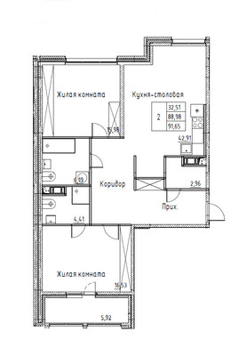 Продам трехкомнатную (3-комн.) квартиру, Заставская ул, 30, Санкт-Петербург г