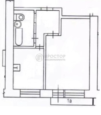 Продам однокомнатную (1-комн.) квартиру, Ломоносовский пр-кт, 34А, Москва г
