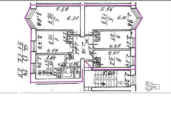 Продам многокомнатную квартиру, Танкиста Хрустицкого ул, 116А, Санкт-Петербург г