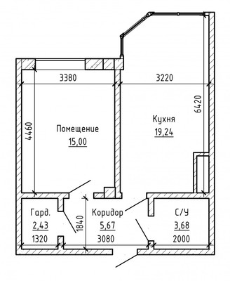 Продам однокомнатную (1-комн.) квартиру, Кабардинская ул, 195, Нальчик г
