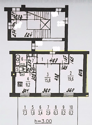 Продам двухкомнатную (2-комн.) квартиру, Решетникова ул, 9, Санкт-Петербург г