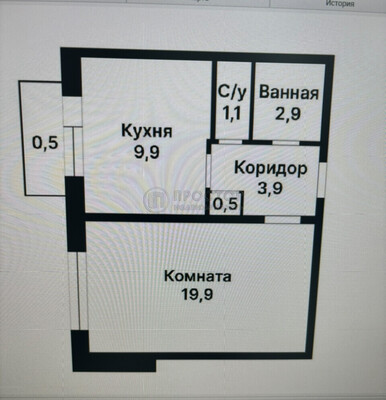 Продам однокомнатную (1-комн.) квартиру, Верхние Поля ул, 36к2, Москва г