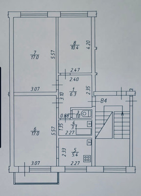 Продам трехкомнатную (3-комн.) квартиру, им. Дзержинского ул, 131, Краснодар г