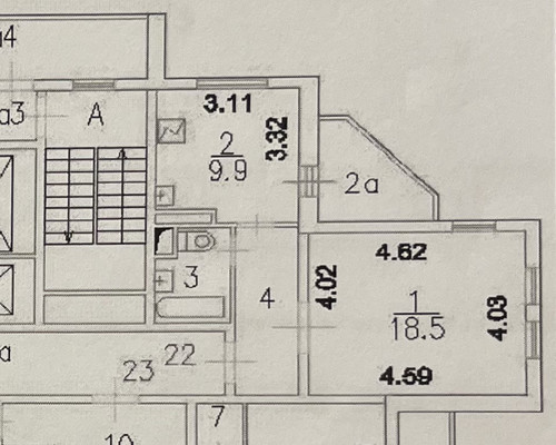 Продам однокомнатную (1-комн.) квартиру, Мартеновская ул, 4, Москва г