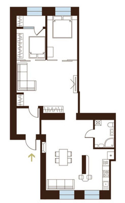Продам многокомнатную квартиру, Арбат ул, 51, Москва г