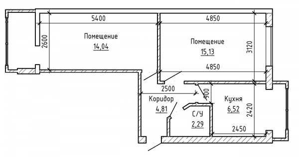 Продам двухкомнатную (2-комн.) квартиру, Шекихачева ул, 3, Нарткала г